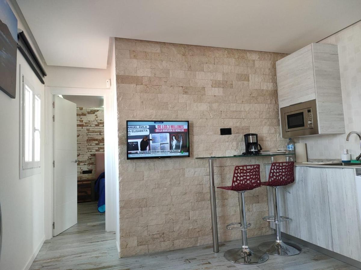 Apartamento en primera línea de mar, las Teresitas, Santa Cruz de Tenerife San Andrés Exterior foto
